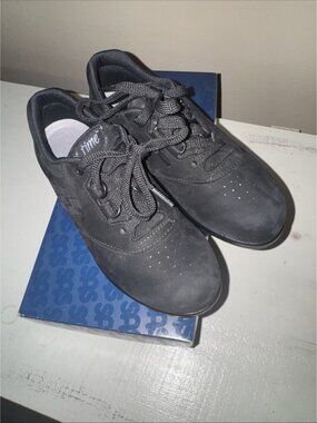 SAS Free Time Teak Black Used Womens Walking Shoes Size 4M